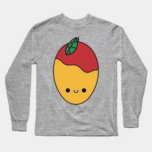 Cute Kawaii Mango Long Sleeve T-Shirt